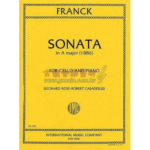 Franck Sonata in A Major(1886) for Cello and Piano