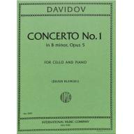 *Davidov Concerto No. 1 in B Minor Op.5 for Cello and Piano
