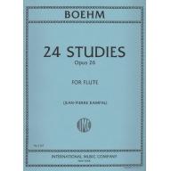 Boehm 24 Studies Op.26 for Flute Solo