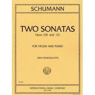 Schumann Two Sonatas Op.105 & 121 for Violin and P...