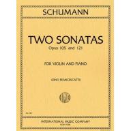 *Schumann Two Sonatas Op.105 & 121 for Violin and Piano <售缺>