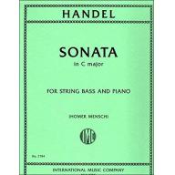 Handel Sonata in C Major for String Bass and Piano