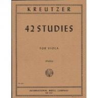 *Kreutzer 42 Studies for Viola Solo