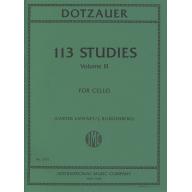 Dotzauer 113 Studies Vol.III for Cello