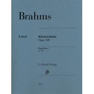 Brahms Piano Pieces Op. 118
