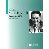 Darius Milhaud Scaramouche for 2 Pianos, 4 Hands