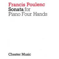 Poulenc Sonata for 1 Piano, 4 Hands