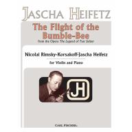 Jascha Heifetz - The Flight of the Bumble Bee for Violin and Piano