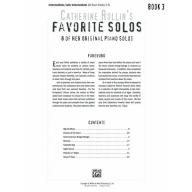 Catherine Rollin's Favorite Solos, Book 3 <售缺>