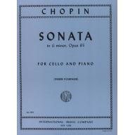 *Chopin Sonata in G Minor Op.65 for Cello and Piano