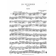 *Gariboldi 20 Studies Op.132 for Flute