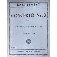 Kabalevsky Concerto No.3 Op.50 for Piano and Orche...