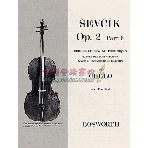 Ševčík Cello Studies Op. 2 Part 6