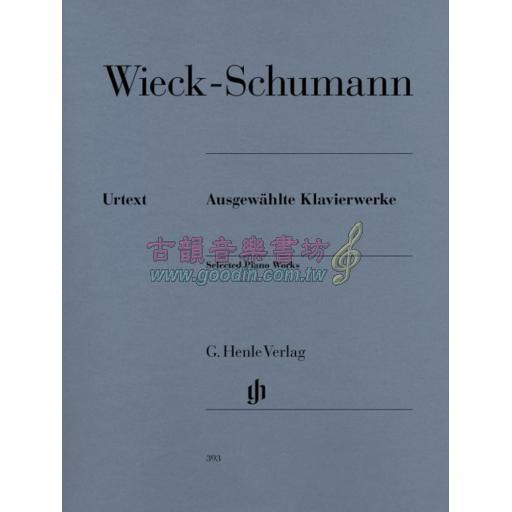 Wieck-Schumann Selected Piano Works for Piano Solo