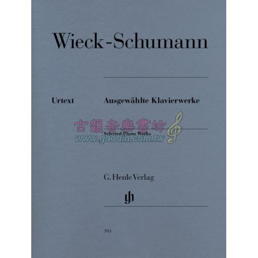 Wieck-Schumann Selected Piano Works for Piano Solo