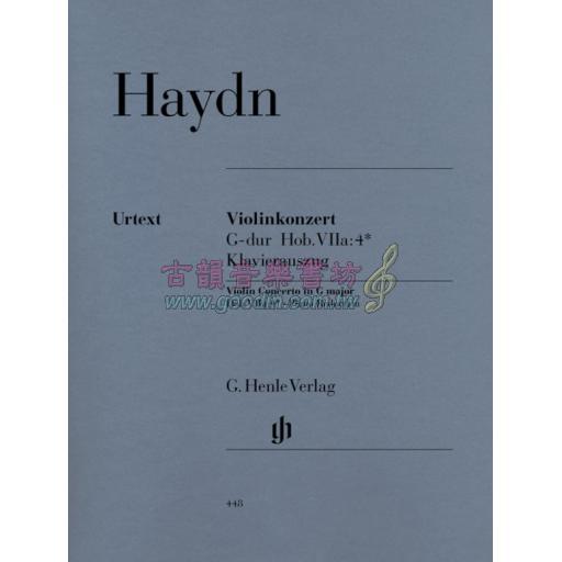 Haydn Concerto in G Major Hob. VIIa:4* for Violin and Piano