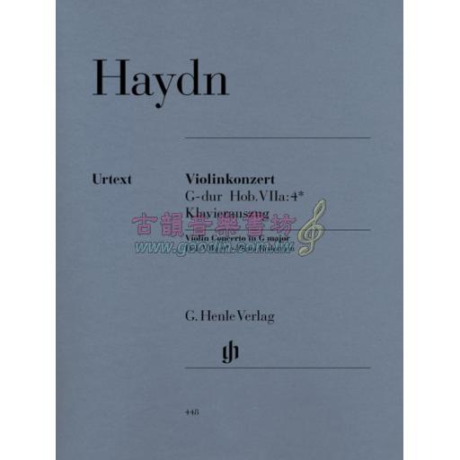 Haydn Concerto in G Major Hob. VIIa:4* for Violin and Piano