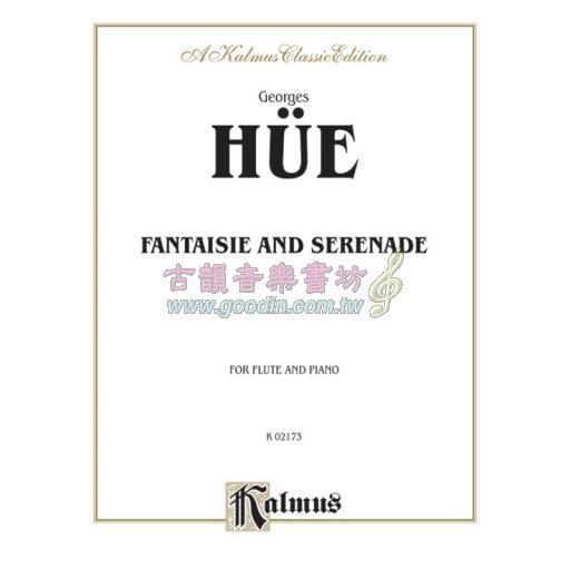 Georges Hüe Fantaisie and Serenade for Flute and Piano