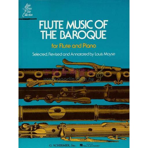 Flute Music of the Baroque for Flute and Piano