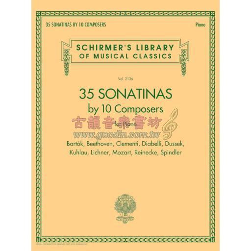 35 Sonatinas by 10 Composers for Piano