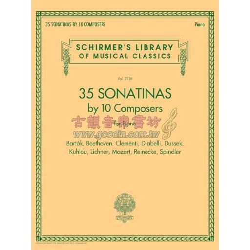 35 Sonatinas by 10 Composers for Piano <售缺>