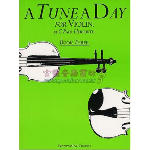 A Tune A Day for 【Violin】 Book Three