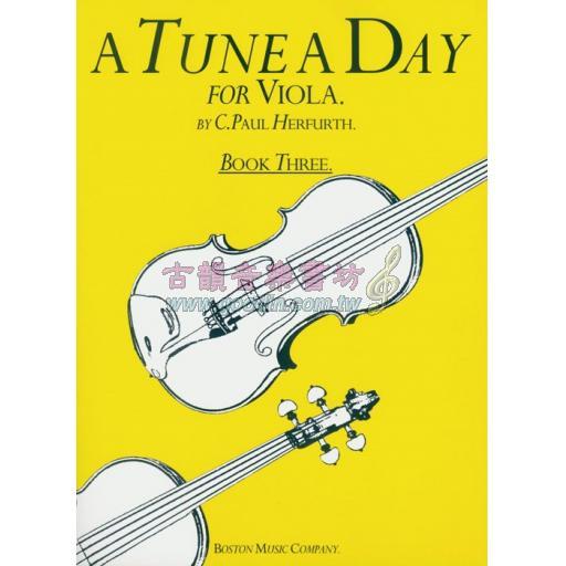 A Tune A Day for 【Viola】 Book Three