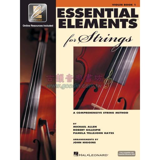 Essential Elements for Strings【Violin Book 1】 with EEi