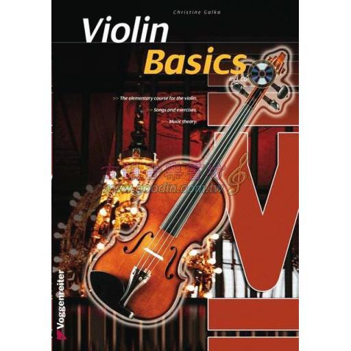 Violin Basics with CD (English Edition)