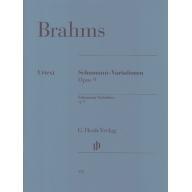 Brahms Schumann-Variationen Op. 9 for Piano Solo