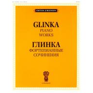 Glinka Piano Works