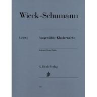 Wieck-Schumann Selected Piano Works for Piano Solo