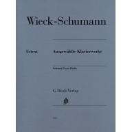 Wieck-Schumann Selected Piano Works for Piano Solo