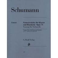 Schumann Fantasy Pieces Op. 73 for Piano and Clarinet (Version for Violoncello)