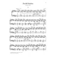 Skrjabin Twelve Etudes Op. 8 for Piano Solo