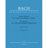 Bach Six Sonatas BWV 1017-1019 for Violin and obbl...