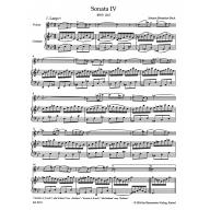 Bach Six Sonatas BWV 1017-1019 for Violin and obbligato Harpsichord