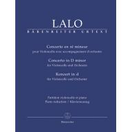 Lalo Concerto in D Minor for Cello and Orchestra