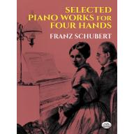 Franz Schubert Selected Piano Works for Four Hands / 1 Piano, 4 Hands