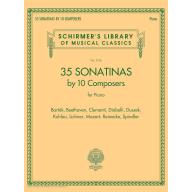 35 Sonatinas by 10 Composers for Piano