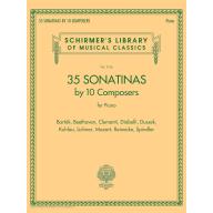 35 Sonatinas by 10 Composers for Piano <售缺>