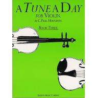 A Tune A Day for 【Violin】 Book Three