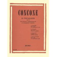 Concone 15 Vocalizzi, Op. 12
