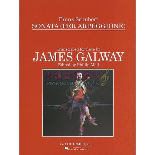 Franz Schubert - Sonata (per Arpeggione) for Flute and Piano <售缺>