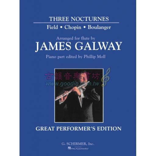 James Galway - Three Nocturnes for Flute and Piano