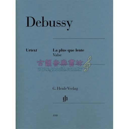 Debussy La plus que lente – Valse for Piano Solo