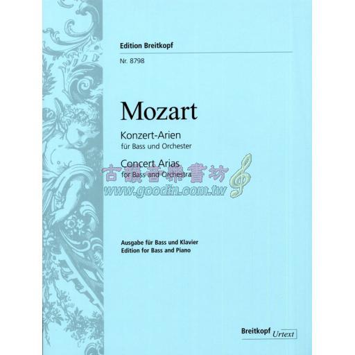 Mozart Concert Arias for Bass and Orchestra