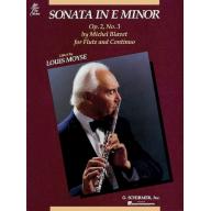Michel Blavet - Sonata in E Minor, Op. 2, No. 3 fo...