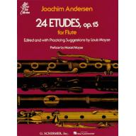 Andersen - 24 Etudes, Op. 15 for Flute Solo