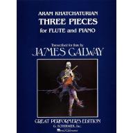 Aram Khatchaturian - Three Pieces for Flute and Piano <售缺>